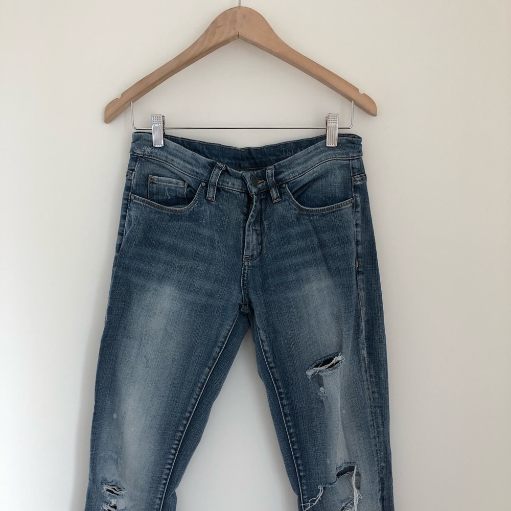 Blank NYC Distressed Boyfriend Jeans